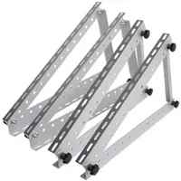 Revolt 2er-Set verstellbare Aluminium-Solarpanel-Halterungen, 14,5" / 37 cm