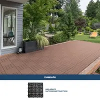 HOME DELUXE WPC Holzfliesen BAVARO Hellbraun
