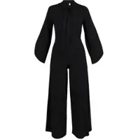 Blutsgeschwister Jumpsuit Stride Along Bow - black and strong L