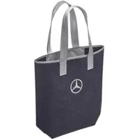 Mercedes-Benz Einkaufstasche Shopper dunkelblau/grau B66959414 - 26 x 14 x 40 cm