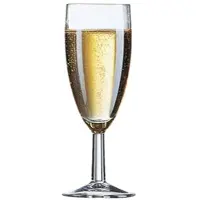 Arcoroc Reims Sektkelch 145ml 12er Set, Sektglas mit Eichstrich 0,1l - 12er Karton, 0,1l Eiche"