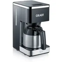 Graef FK412EU Thermo-Kaffeemaschine 8-12 Tassen Kunststoff schwarz
