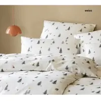 Elegante Soft-Flanell Bettwäsche Winterwald