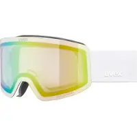 Uvex Skibrille Provoqe V Unisex White Matt/Green Clear