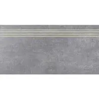 Multi Tahiti Treppenfliese hellgrau 30x60 cm matt DCPSE513.1