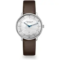 Sternglas - NAOS XS - PERLMUTT - Klassik - weiß - dunkelbraun / 33MM