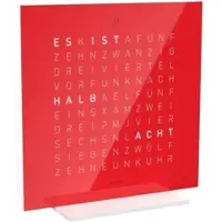 Qlocktwo Earth 13.5 Pure Edition Cherry Cake Deutsch