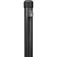 Gust. Alberts GmbH & Co. KG Zaunpfosten für Maschendrahtzaun, anthrazit, 2.000 mm