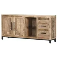 Möbel Kraft Sideboard ¦ holzfarben ¦ Maße (cm): B: 175 H: 80 T: 43.0