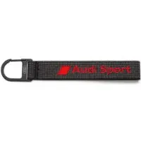 Audi collection Audi Sport Schlüsselanhänger Schlaufe schwarz rot 3182400400