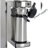 Saro CHEFGASTRO Kaffeemaschine SAROMICA THERMO 24 | Rundfilter Profi Line Vollautomatisch Edelstahl Tassen