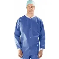 Lohmann & Rauscher Sentinex Thermojacke, unsteril, blau 39513 , 1 Packung = 40 Stück, Größe L