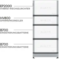 BLUETTI EP2000 mit 7 x B700 | 51,6 kWh