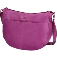 The Skandinavian Brand Leder Umhängetasche - Purple