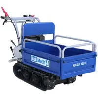BullMach Raupendumper Helios 320 E - manuell ausziehbare Mulde 320Kg