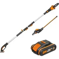 WORX WG908E - Akku-Multifunktionsastkettensäge und Hochentaster - Akku 20V 2Ah