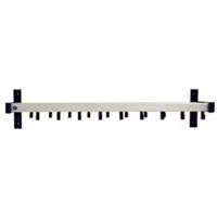 Proregal Wandgarderobe mit 19 Haken & Hutablage |