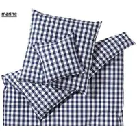 Elegante Bettwäsche Quadro - 135x200 cm + 80x80 cmmarine