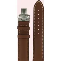 Certina - Leder Ds Pilot Standard Lederband Braun 21/20mm, Xl C600007156 - braun,genarbt,kalb
