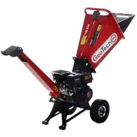 Geotech -Pro PCS 50 L- Benzin-Häcksler - Loncin Motor 6.5 PS