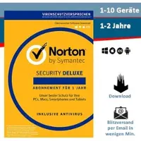 Nortonlifelock Norton Security 3.0, 1/3/5/10 Geräte - 1/2/3 Jahre, Download