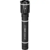 Holex LED-Taschenlampe, schwarz mit Batterien, 160 mm lang