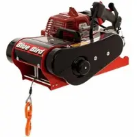 Blue Bird Industries BB-1610X - Benzin Motorseilwinde - Spillwinde mit 2-Takt Motor