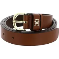 Tommy Hilfiger Gürtel Essential Effortless 2.5 Leather Belt W135 Tan