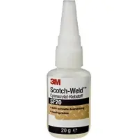 3M Scotch-Weld Cyanacrylat-Klebstoff SF 20, Klar, 20 g
