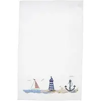 Buttinette Geschirrtuch "Leuchtturm"