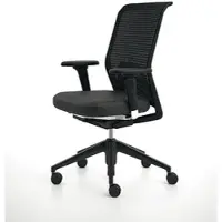 Vitra Bürodrehstuhl ID Mesh Rücken Netzgewebe schwarz, Designer Antonio Citterio, 59x97-109.5x66-79.5 cm