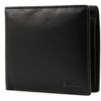 Esquire Leder Geldbörse RFID Classic Wallet Black schwarz