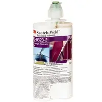 3M Scotch-Weld Struktureller Epoxy-Klebstoff EC-9323-2 B/A, 200 Milliliter, Schwarz