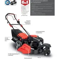 Scheppach Benzin Rasenmäher MS197-51-3W Trike