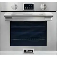 Kaiser Einbaubackofen 60 cm mit Pyrolyse, EH 6339 XXL, Edelstahl, Backofen 60 cm breit, 86L, AirFry, Touchdisplay, 11 Funktionen, Anti-Touch