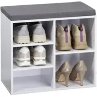 Kesper Schuhschrank mit Sitzkissen, FSC