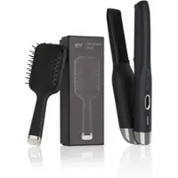 GHD unplugged Styler schwarz + mini paddle Brush gratis
