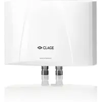 Clage Klein-Durchlauferhitzer-Übertisch M3-O 3,5kW, 230V, m St. 15 A, hydr. gest