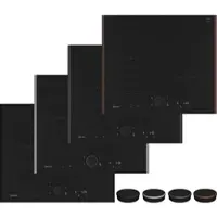 NEFF Collection T66YYE4C0 - N90 Induktionskochfeld mit 7 Jahre Garantie, TwistPad Flex, Flex Zone, Mit Rahmen aufliegend, Flex Design, 60 cm