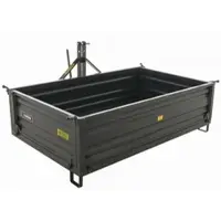 Blackstone Heckcontainer B-TB 200 - Kippbar - 3 abnehmbare Bordwände