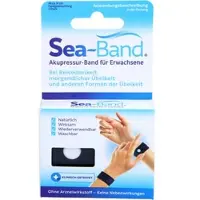 EB Vertriebs GmbH Sea-Band Akupressurband F. Erwachsene Schwarz 2 ST