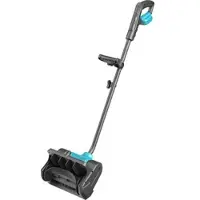 AGT Akku-Schneebürste und -Schneefräse für 18-V-Akku, 25 cm, 2.700 U/Min.