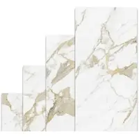 BELVIT Genova Gold Marmor Fliese Glanz 60x120cm