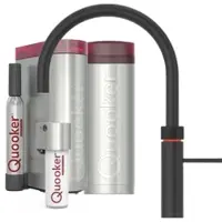 Quooker Fusion Round Set mit PRO3 Reservoir & CUBE schwarz **inkl. CUBE Filter Starter Paket** FNRBLK PRO3 CUBE2 *inkl. 7 JAHRE GARANTIE*