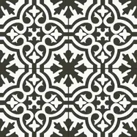 Peronda FS Patchworks Bodenfliese black 45x45 cm matt BERKELEYBK45