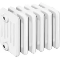 ASW HG-TEC DIN-Gussradiator Berlin RAL 9010, 20 Glieder, BH 280 NA 200 BL 1200 BT 250