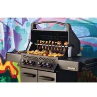 Napoleon Schwarzer Gasgrill PHANTOM PRESTIGE 500 RSIB mit Infrarot Seiten- und Rückbrenn...