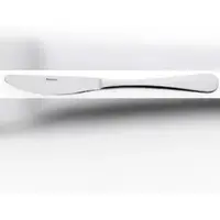 Esmeyer 12 x Menümesser CELINE, Chrom-Stahl, poliert, Länge: 23,0 cm. Gewicht pro Messer 80g.