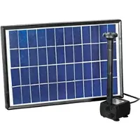 Mauk Solar Multifunktionspumpe Bachlauf Fontäne Wasserversorgung 300l/h 12V 6W ; 12V 4W