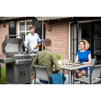 Napoleon Edelstahl Gasgrill ROGUE SE 425 RSIB mit Infrarot Seiten- und Rückenbrennern